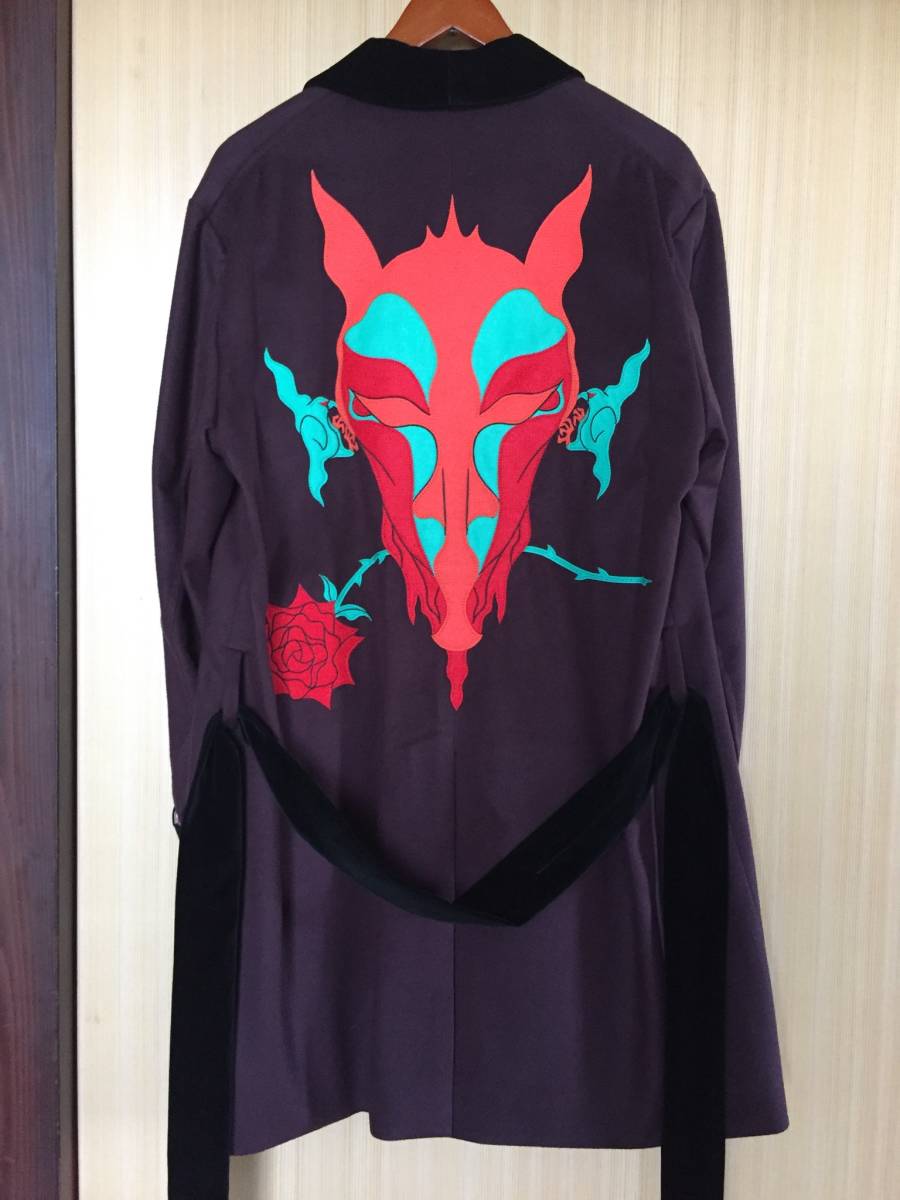 WACKOMARIA×WOLF'SHEADスモーキングテッズジャケット WACKO WACKOMARIA×WOLF'SHEADスモーキングテッズジャケット WACKO
