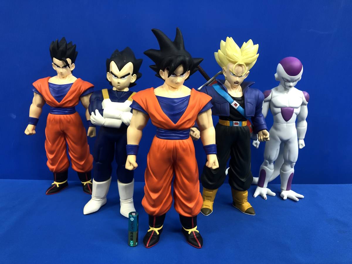 ○ドラゴンボール ソフビ 5体セット 高さ約31cm 孫 悟空/ベジータ 