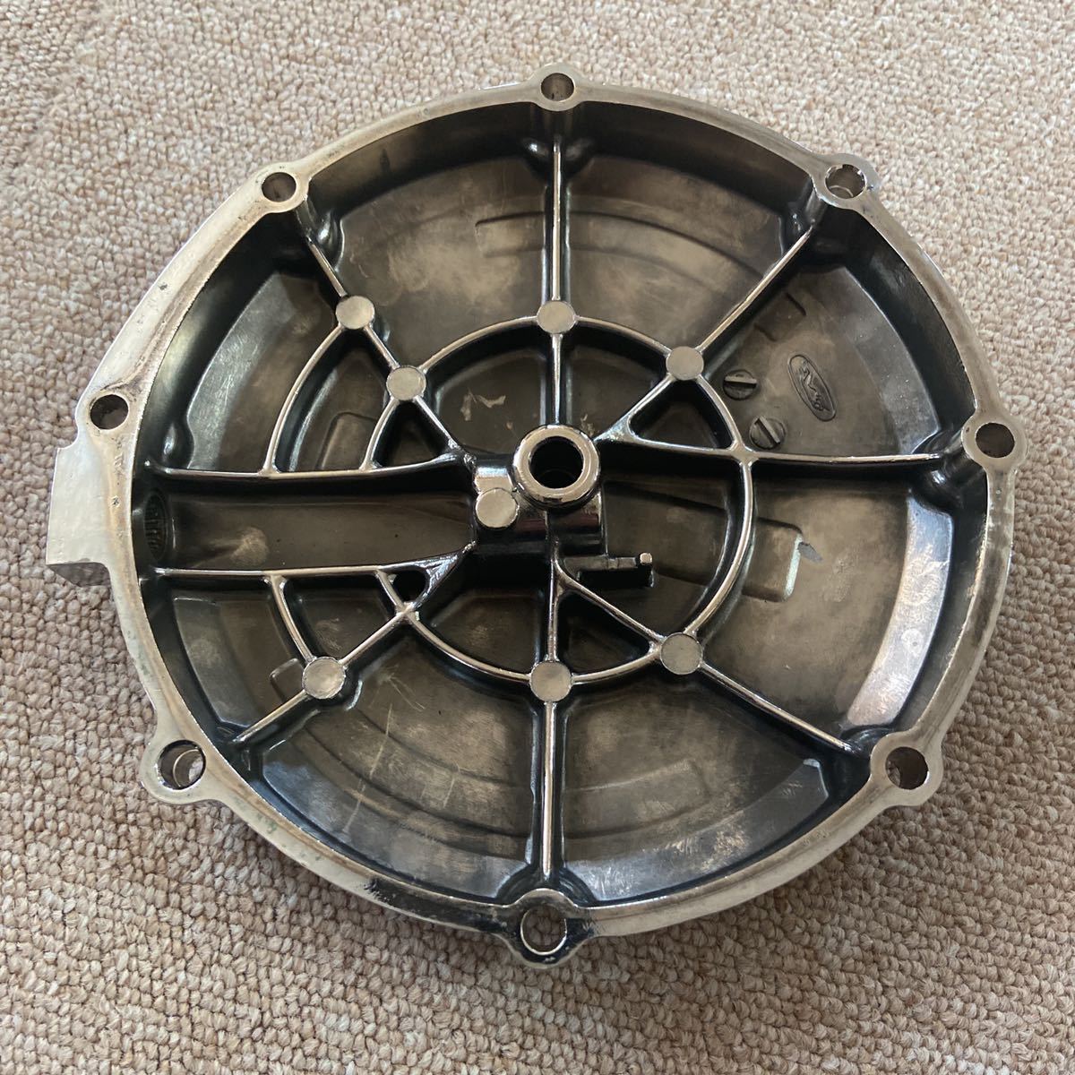 cbx400f cbr400f クラッチカバー バフ掛け CBX400F クラッチカバー