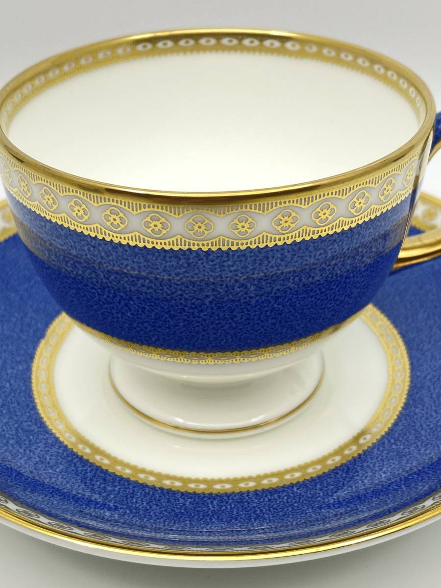 希少品】ウェッジウッド☆ユーランダーパウダーブルー☆オーバルボウル