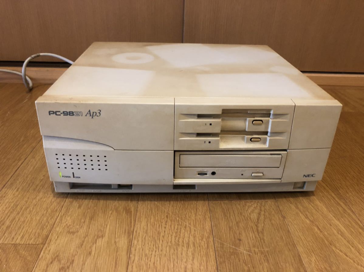 NEC PC9821 ap3/c8w レトロPC パーソナルコンピュータ AP3 通電OK 