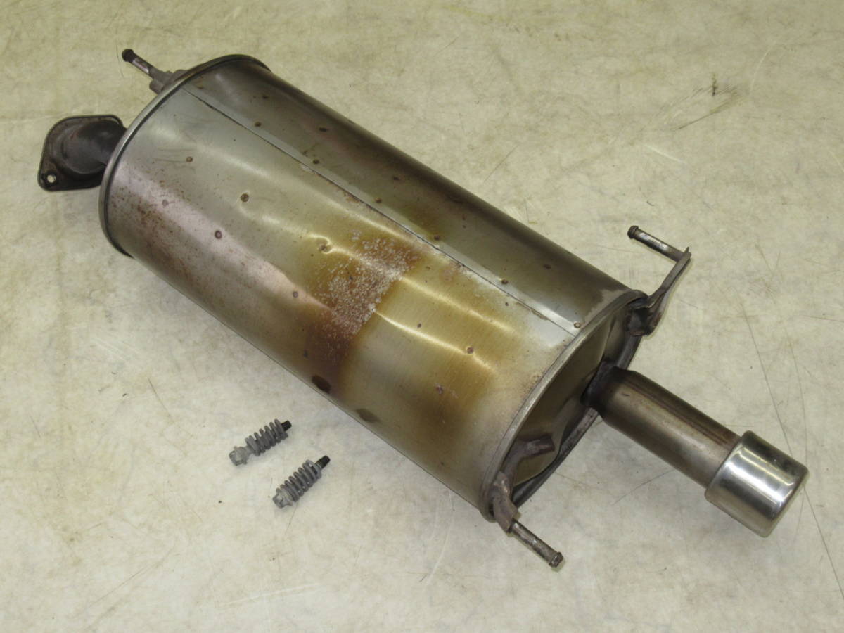 予備用や純正戻しに！トヨタ10系アルファード純正マフラーリアピース  