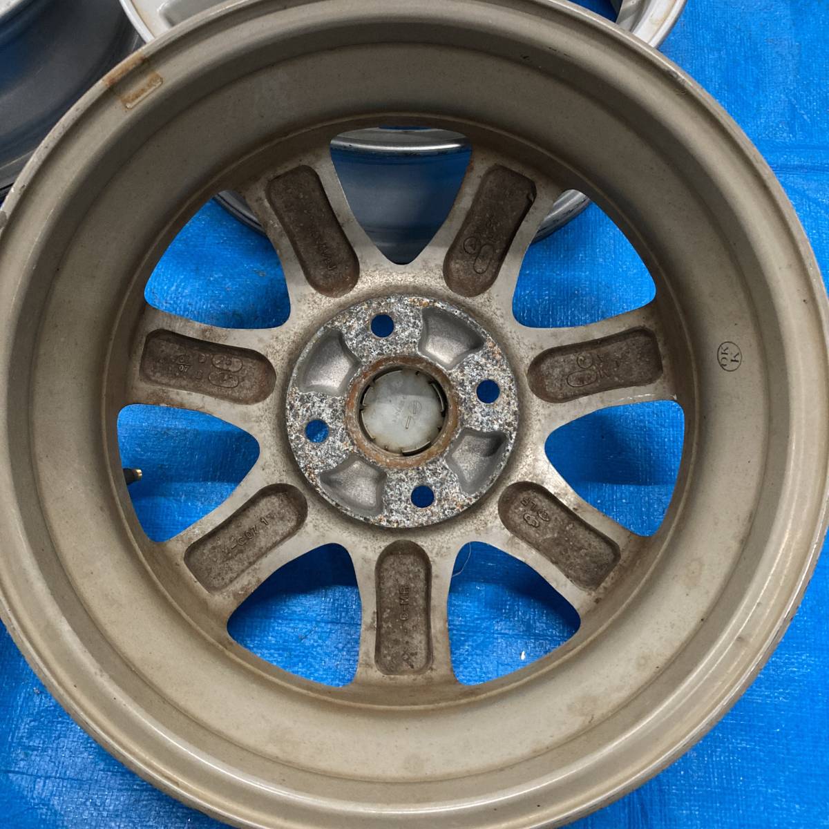 ダイハツ +45 アルミホイール 純正 14インチ 14×4.5J PCD100 4本 4