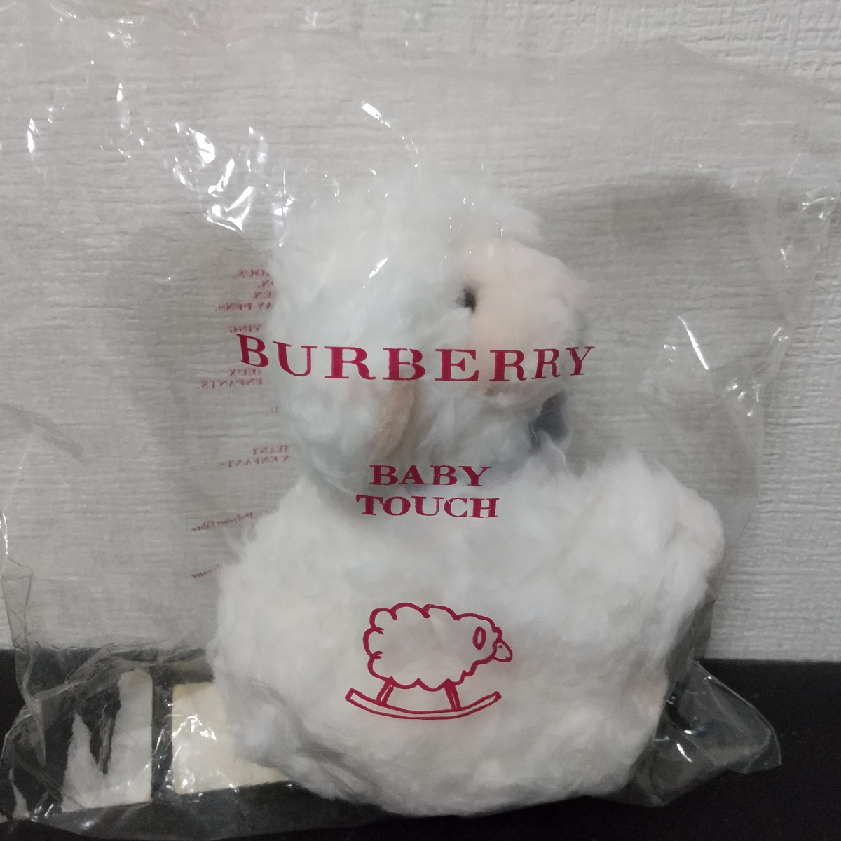 未開封品】 バーバリー BURBERRY babytouch ベビータッチ ひつじの