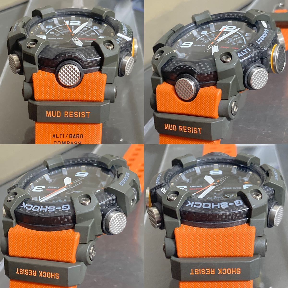 極美品 箱説付G-SHOCK GG-B100-1A9JF MUDMASTERマッドマスター 