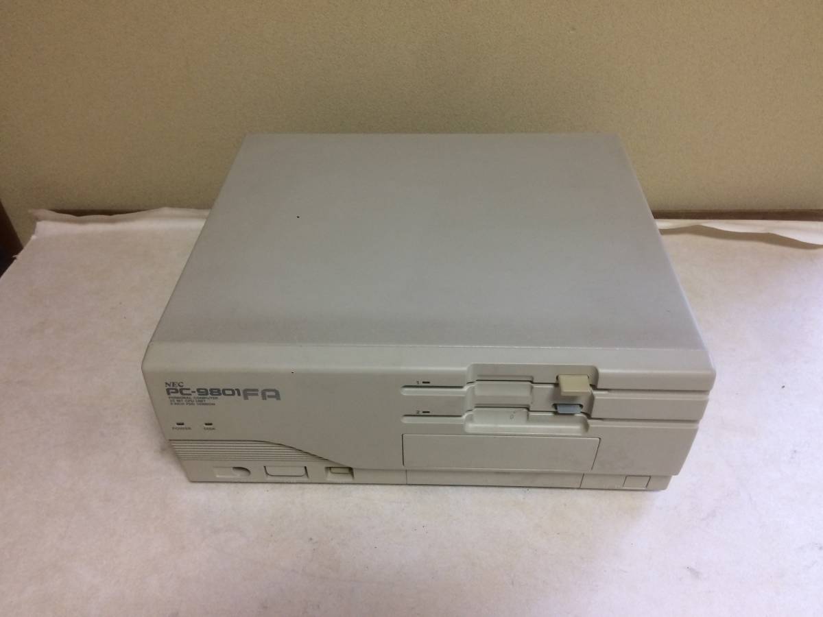 FRS［即購入可］ NEC PC-9801F デスクトップPC ジャンク品 FRS［即