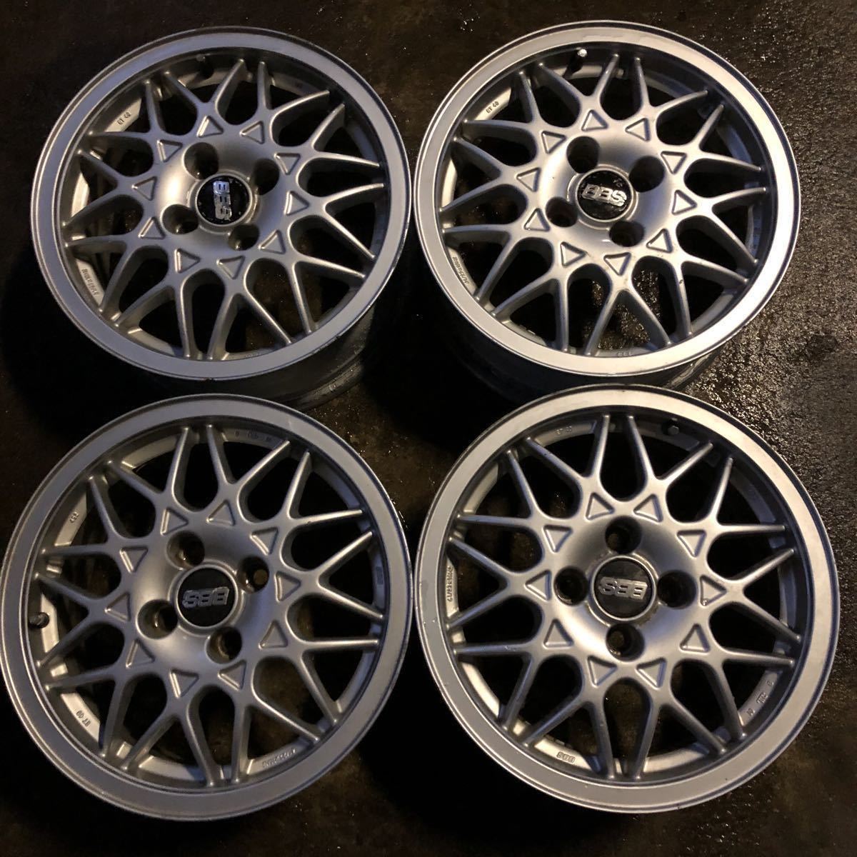 BBS BBS 純正 15 6.5J +40 PCD100 4H カスタム軽やコンパクトカーに！