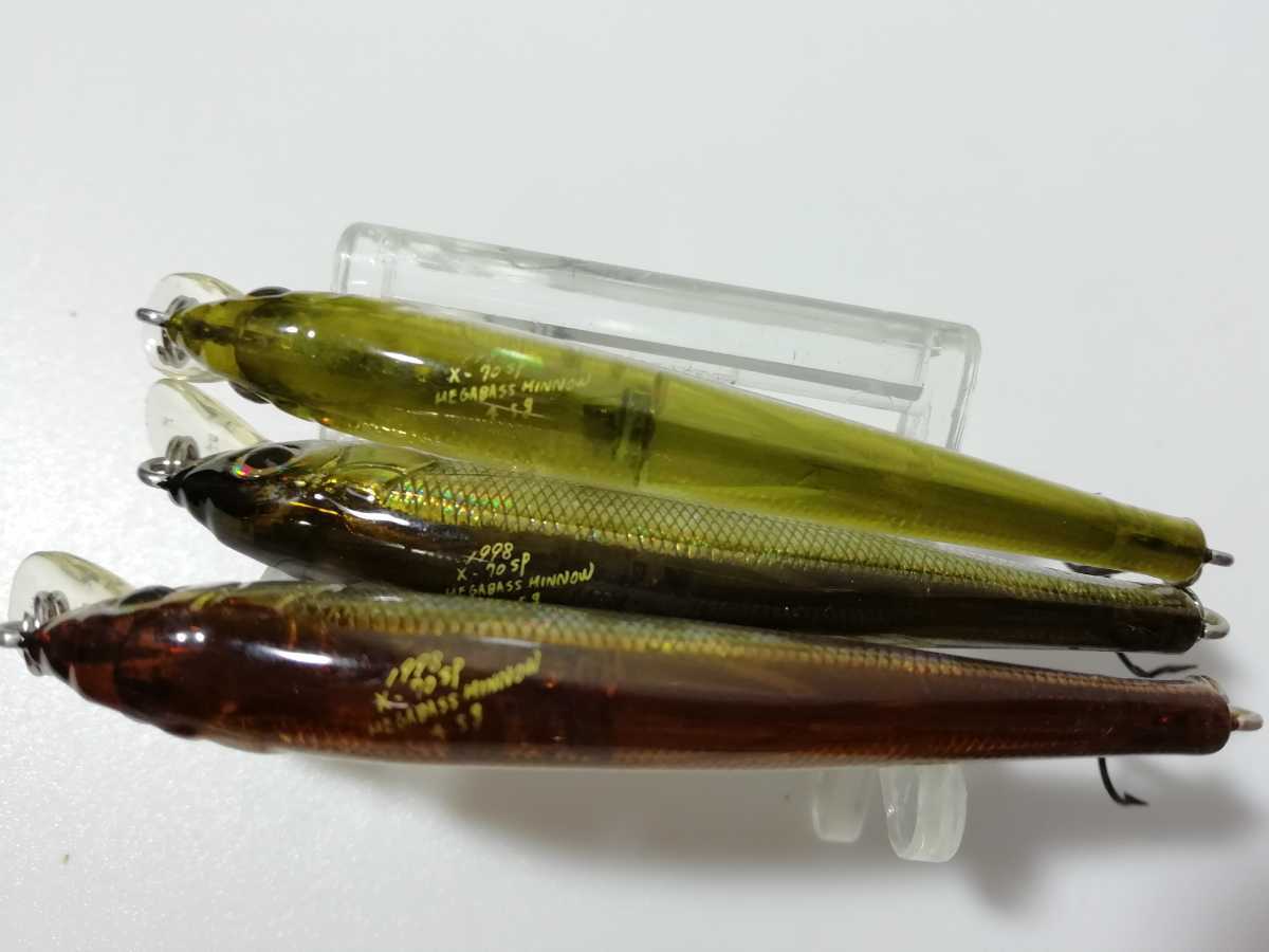 オールドルアーMegabass X-70 SP ミノー 6点セット オールドルアー