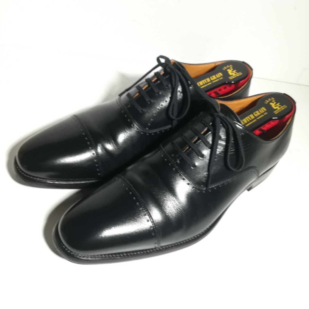 2987 ★スコッチグレイン SCOTCH GRAIN★ FS-756 ストレートチップ 25.5 黒 ドレスシューズ ビジネス 高級革靴 紳士靴 本革