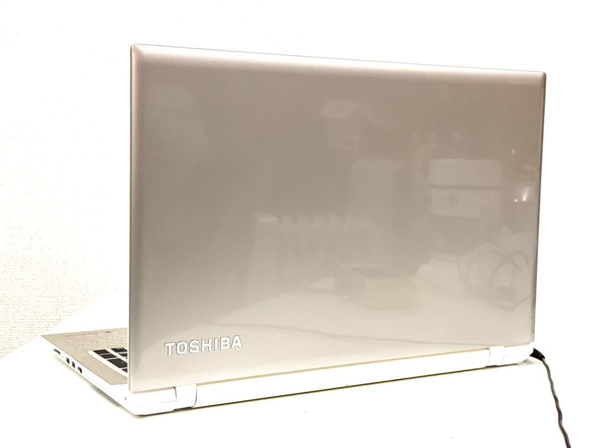 動作品 TOSHIBA 東芝 dynabook ダイナブック T45/TG サテンゴールド