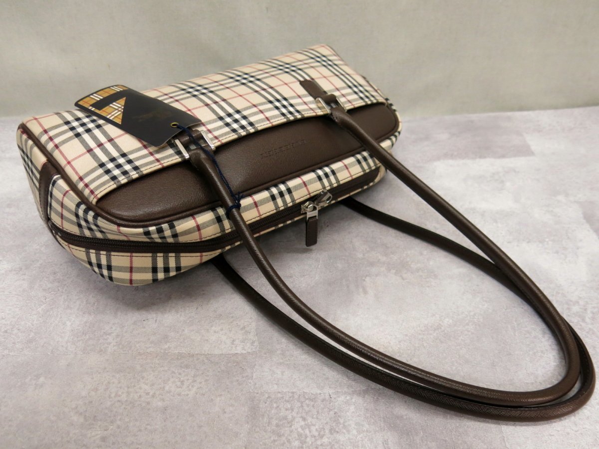 ○超美品○BURBERRY バーバリー○ノバチェック○キャンバス ○超美品○BURBERRY バーバリー○ノバチェック○キャンバス
