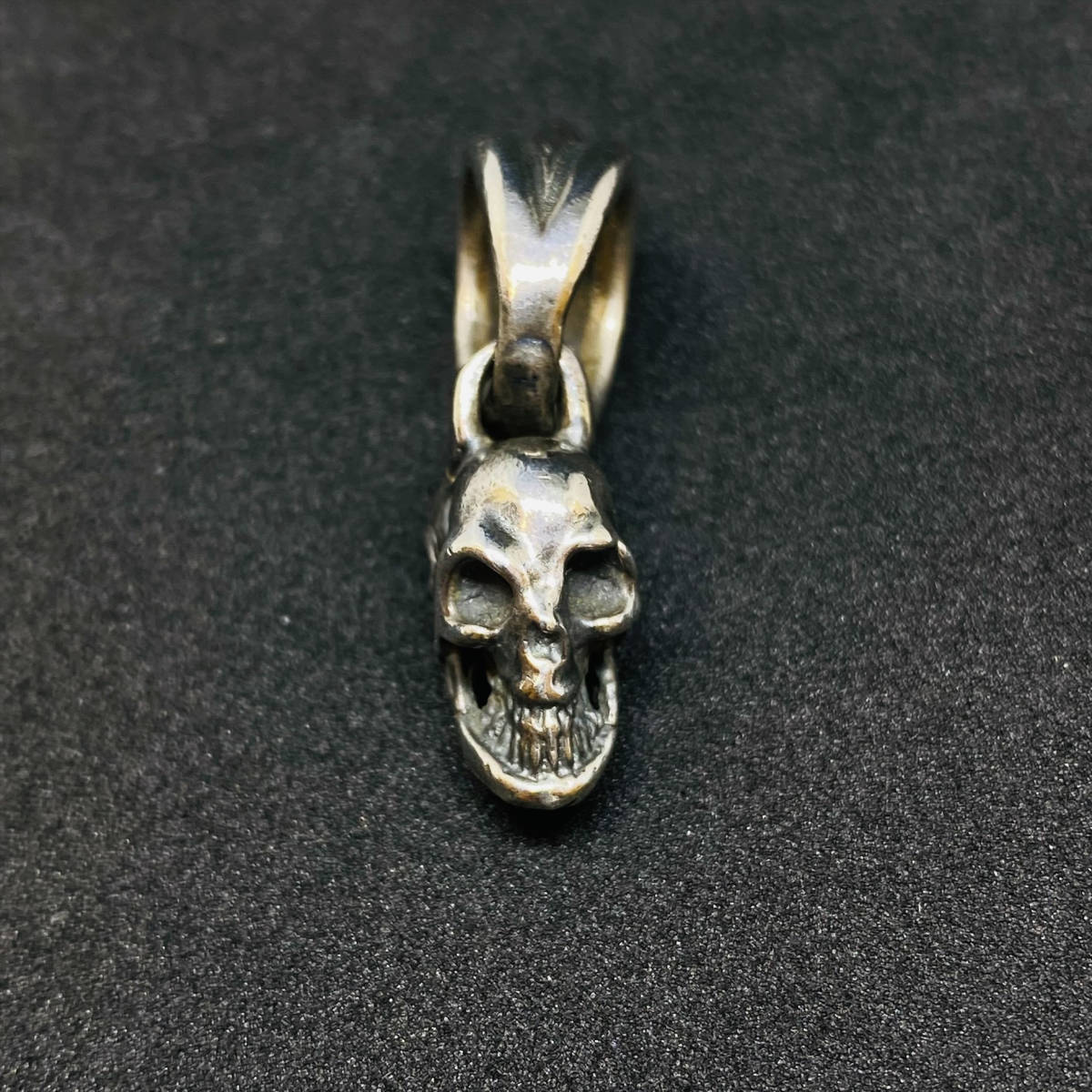 Gabor ガボール ネックレス トップ スカル シルバーアクセサリー 