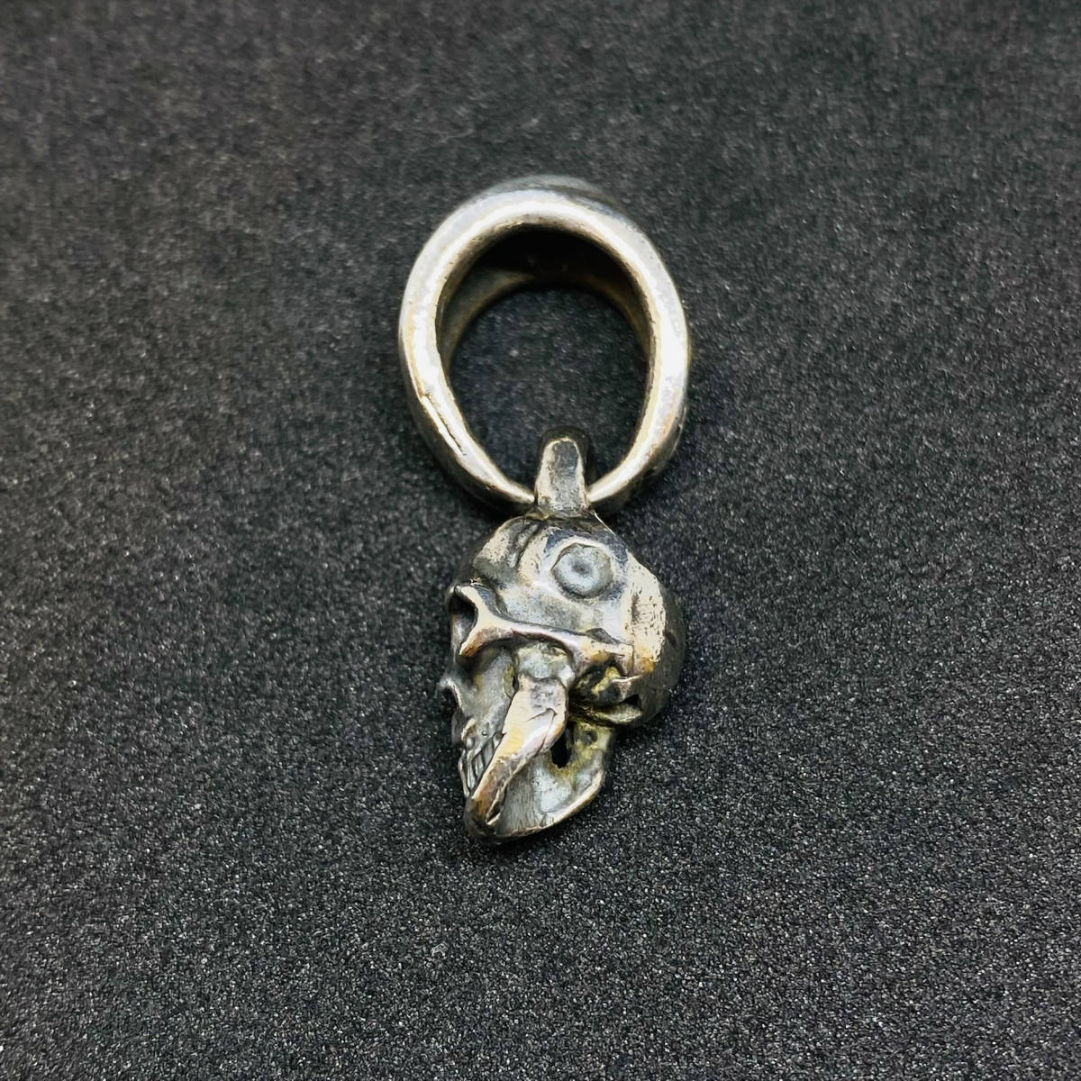 Gabor ガボール ネックレス トップ スカル シルバーアクセサリー 
