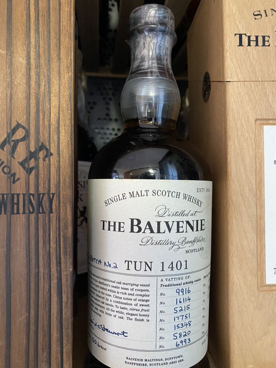 The BALVENIE TUN 1401 batch No.2 50.6% ザ バルヴェニー TUN 1401