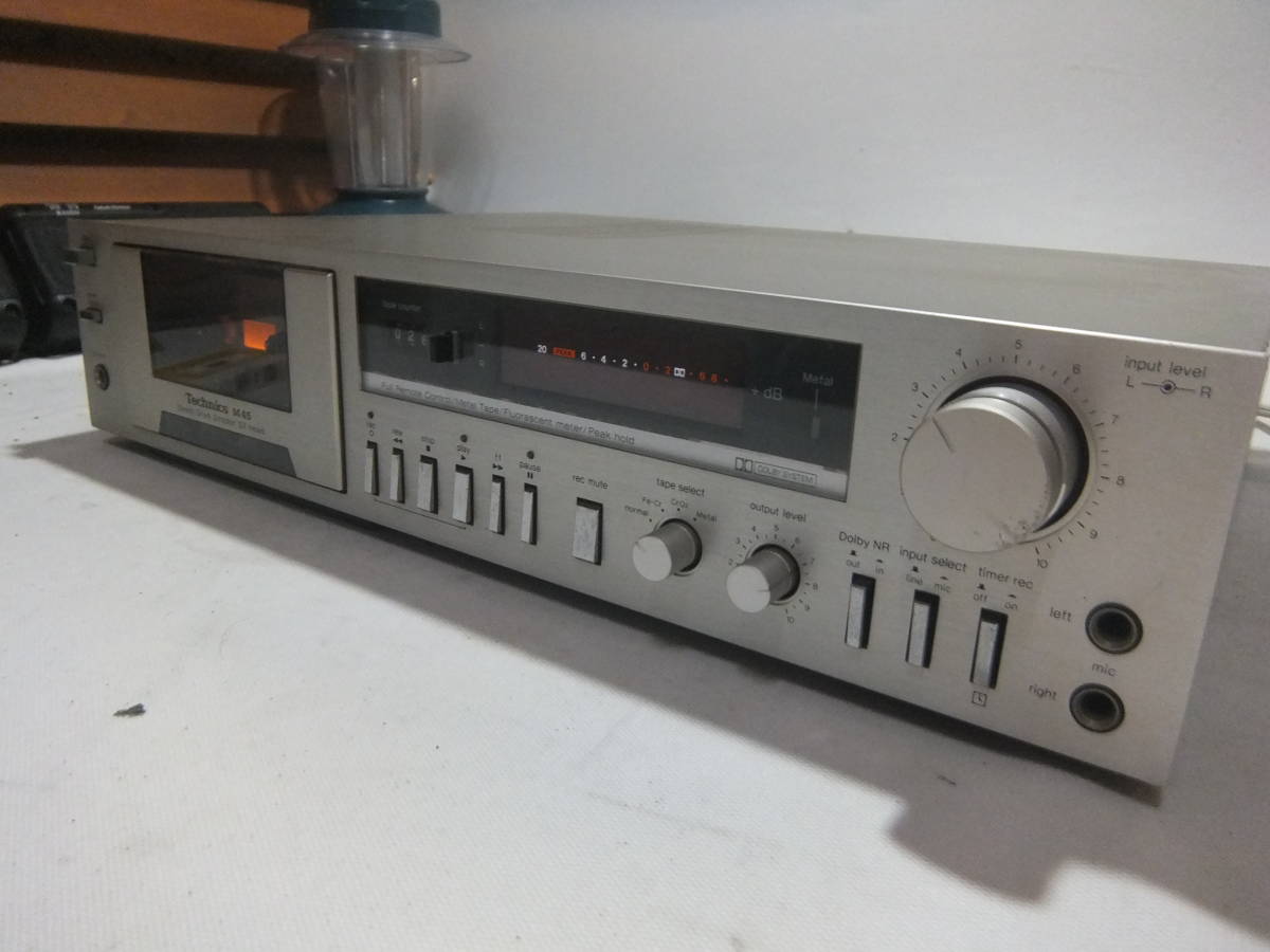 RS-M45 テクニクス Technics 通電確認済 rs-m45」の落札相場 Techics
