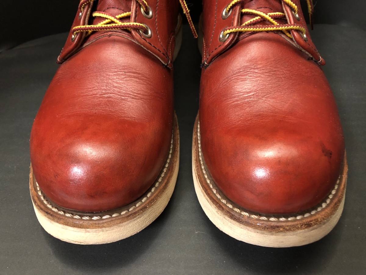 即決 REDWING レッドウィング 8166 US7.5D 25.5cm 本革 レザー