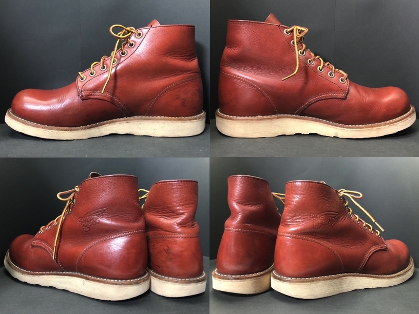 即決 REDWING レッドウィング 8166 US7.5D 25.5cm 本革 レザー