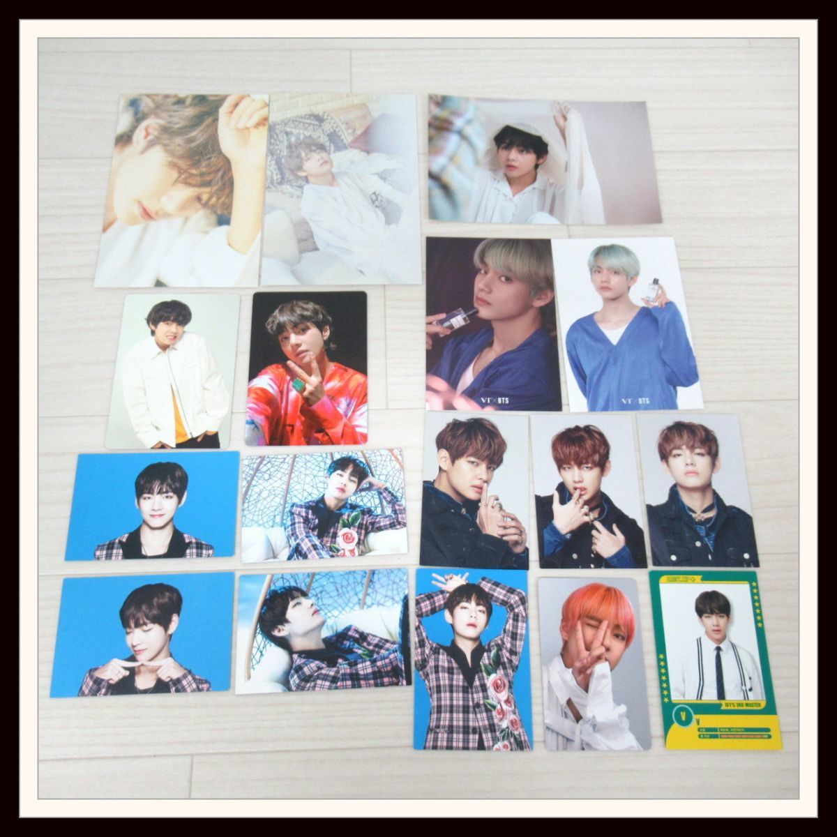 公式】BTS 花様年華 ART TOY フォトカード+ステッカー☆テテ BTS 公式