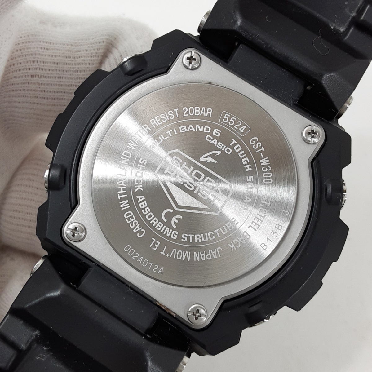 G-SHOCK 0 CASIO GST-300G .com: 極美品 CASIO G-SHOCK GST-W300 5524