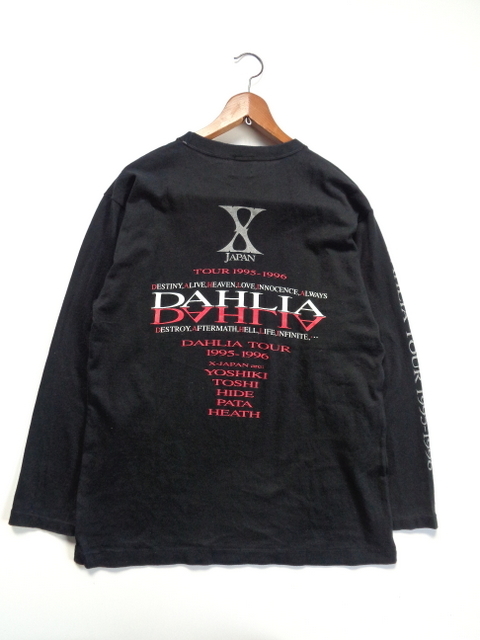 x japan Dahlia ロンT