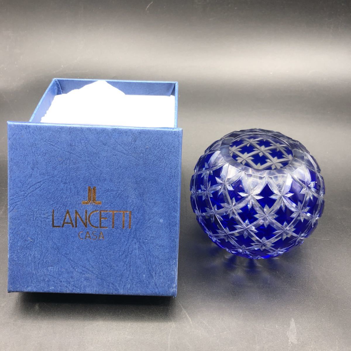 切子 - 花瓶 | Yahoo!オークション LANCETTI 花生 伝統工芸 ガラス工芸 