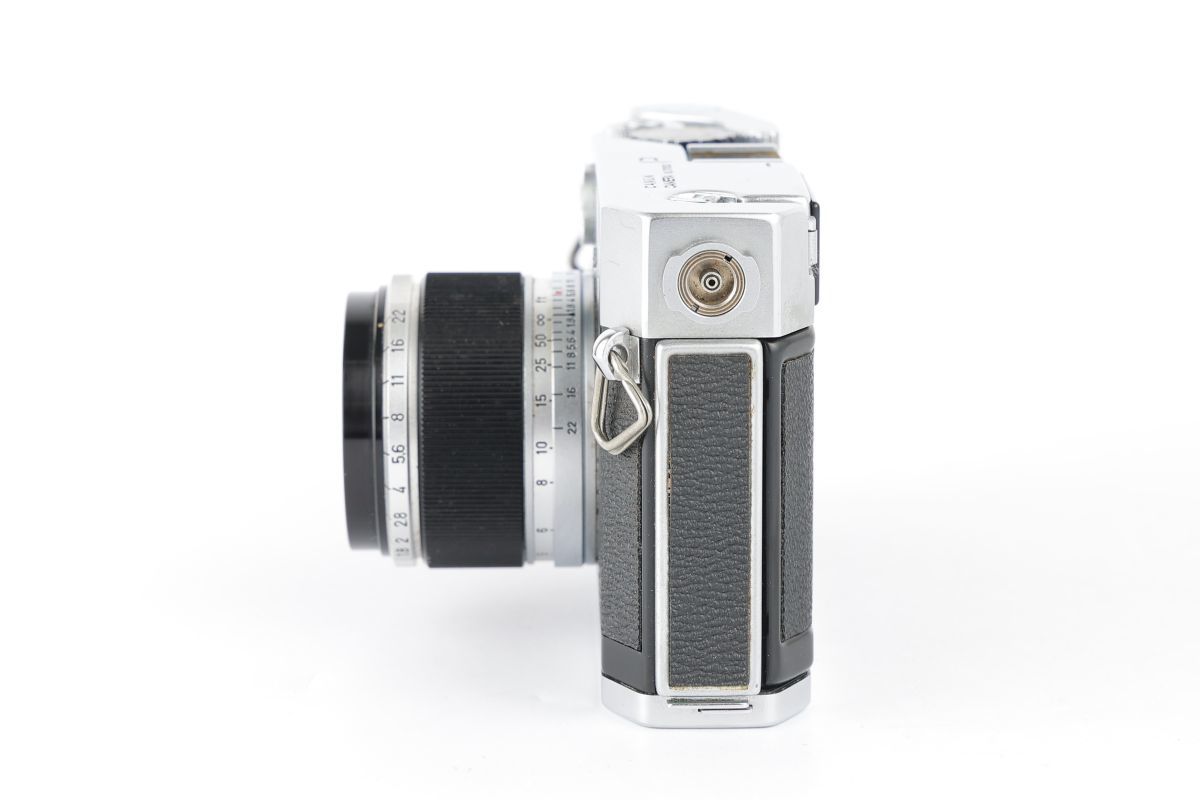 05851cmrk Canon MODEL P ポピュレール + CANON LENS 50mm F1.8 レンジ