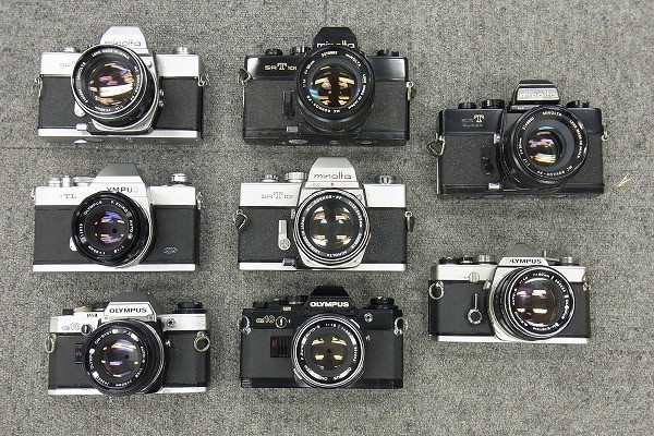 X121-00000 OLYMPUS オリンパス / MINOLTA ミノルタ フィルムカメラ 8