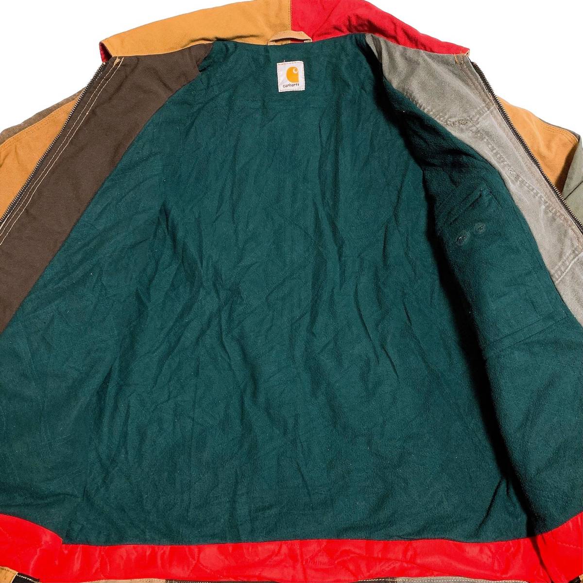 1円スタート】Carhartt カーハート 輸入 一点もの ダック生地 デニム 