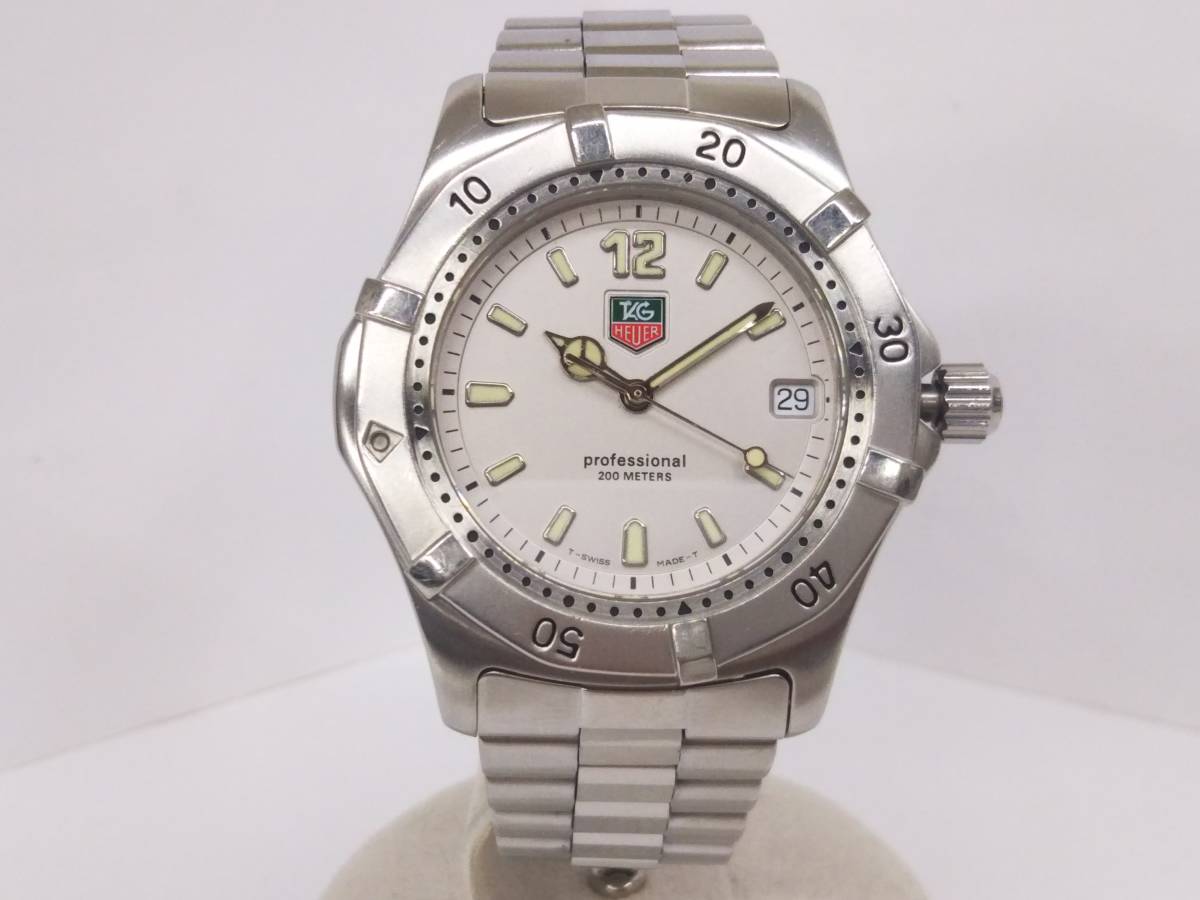 ジャンク 稼働品 TAG HEUER タグホイヤー プロフェッショナル 200m