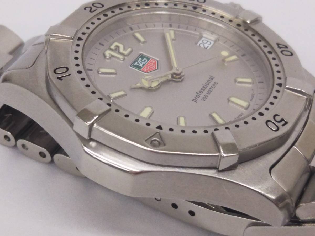 ジャンク 稼働品 TAG HEUER タグホイヤー プロフェッショナル 200m