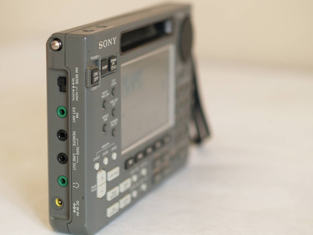 Sony ICF-SW55 Radio SONY ICF Shortwave - 1990s Receiver Wikimedia