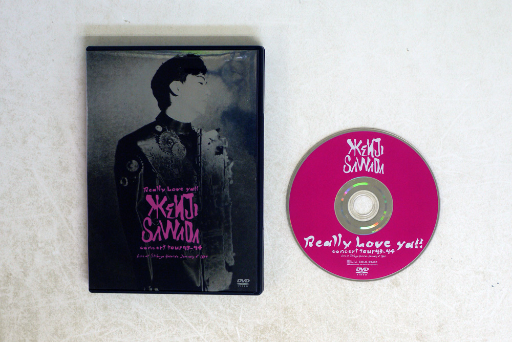 品 DVD 沢田研二 REALLY LOVE YA! 中古品 DVD 沢田研二 REALLY LOVE YA