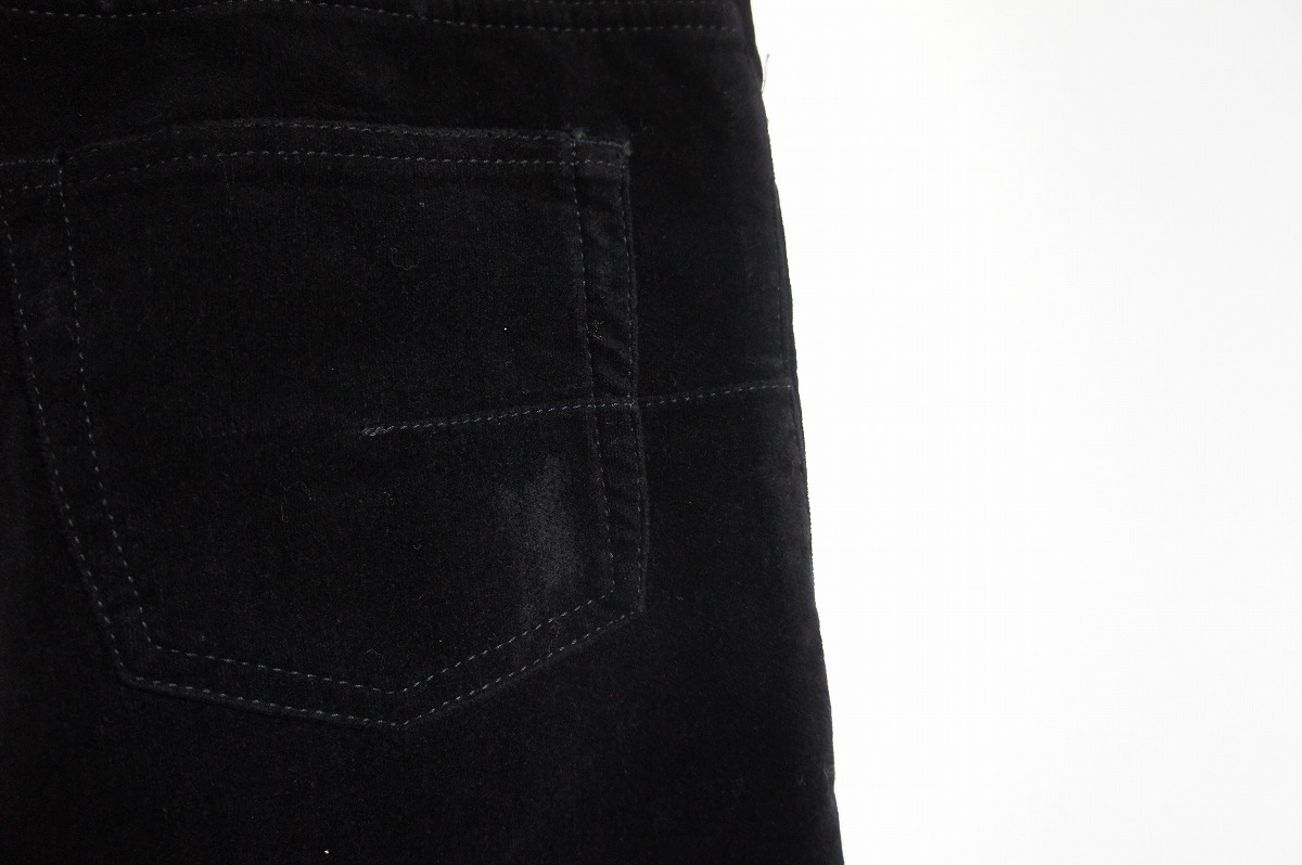 正規 05AW GLAM期 Dior HOMME ディオール オム 5ポケット ベロア