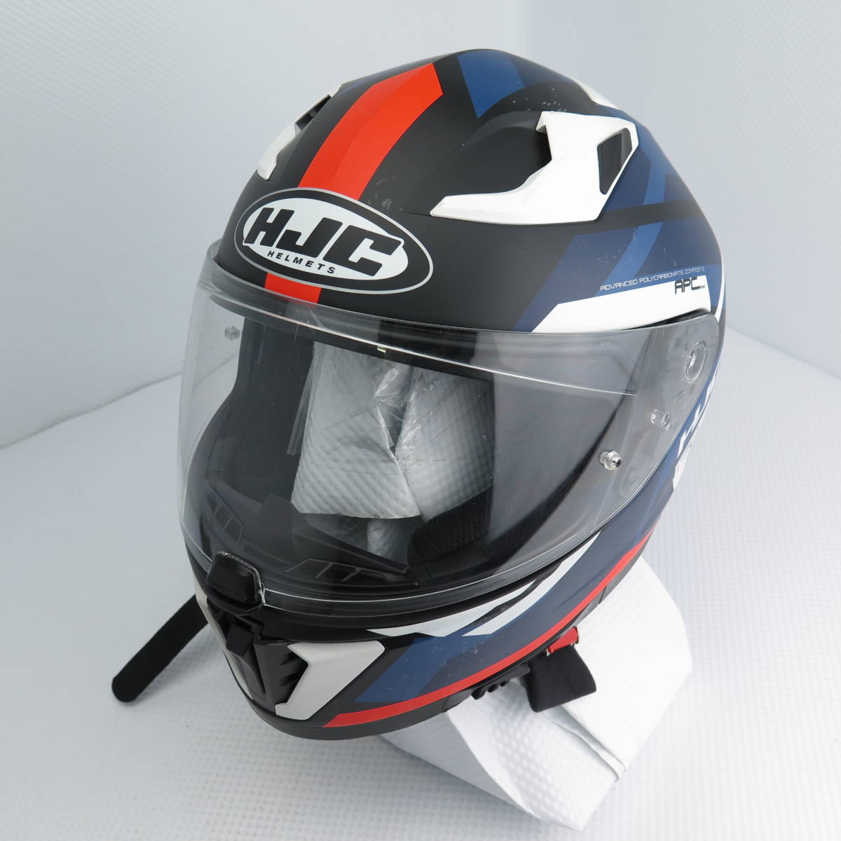 中古 HJC i70 フルフェイス システムヘルメット グラフィックブルー M 