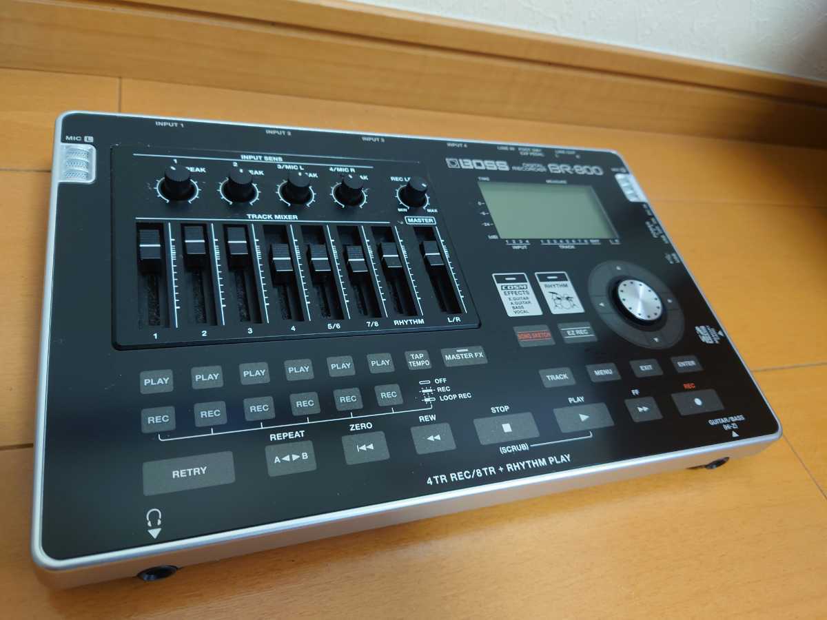 新品/未使用】BOSS BR-800 デジタルレコーダー 3WAY電力供給 USB