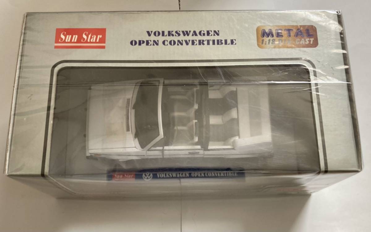 Volkswagen 1⁄18 VW GOLF - SUNSTAR Open ワーゲンゴルフ