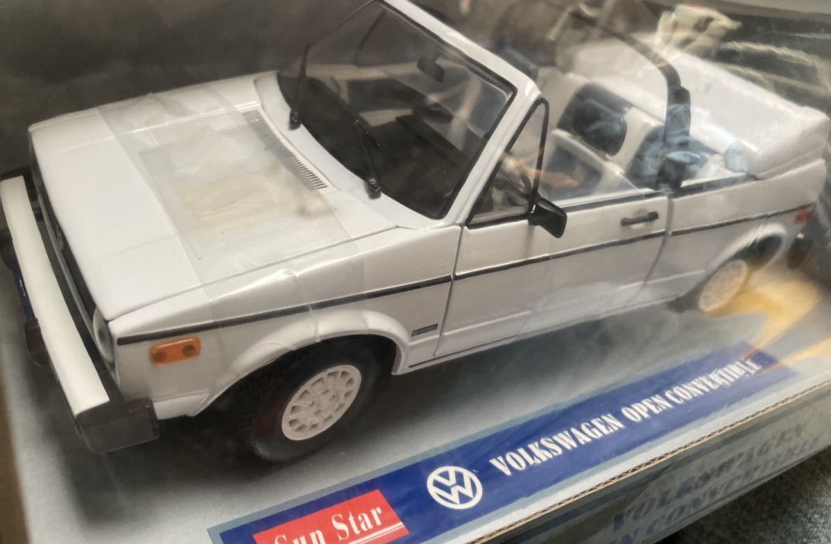 Volkswagen 1⁄18 VW GOLF - SUNSTAR Open ワーゲンゴルフ