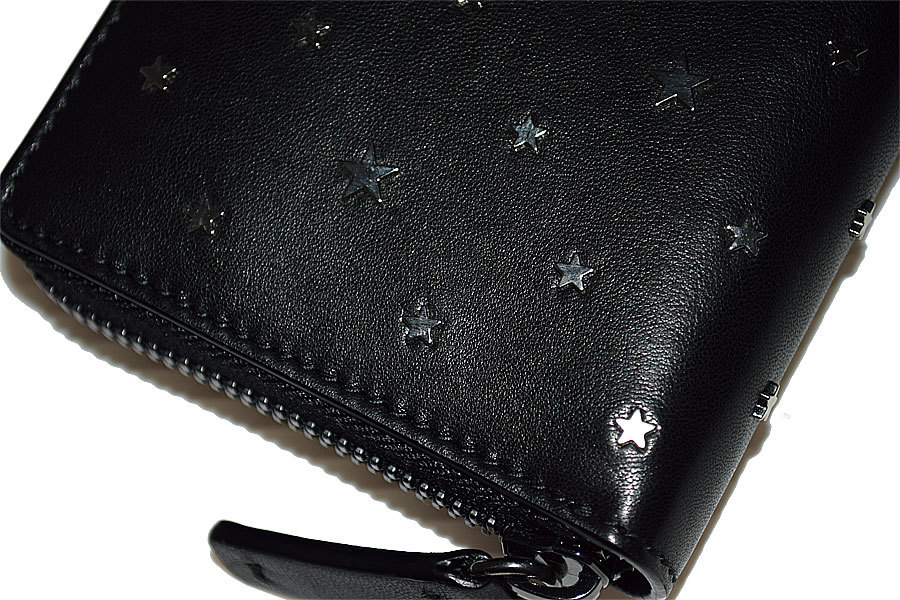 ☆展示品☆JIMMY CHOO ジミーチュウ オール レザー スター スタッズ