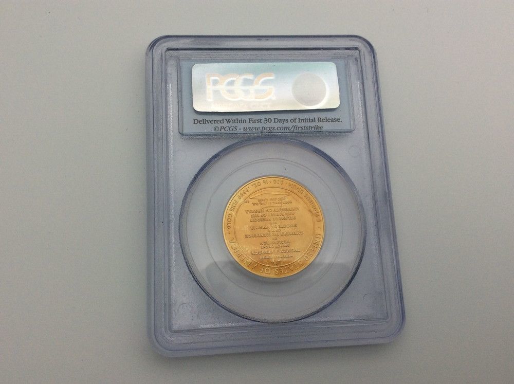 (1)★2007年 アメリカファーストスパウズコイン Jefferson's Liberty 10ドル金貨 PCGS K24 1/2oz 大統領夫人 first strike◆3114/高洲店