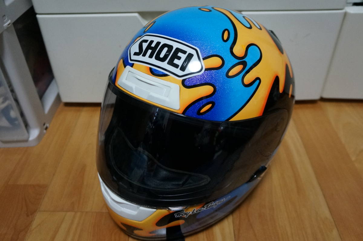 SHOEI X-8V ダリル ビーティー 選手 レプリカ スプラッシュ デザイン 