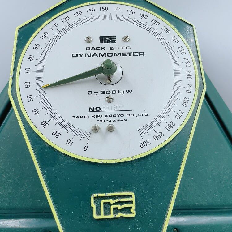 BM52【動作品】TAKEI タケイ DYNAMOMETER ダイナモメーター 背筋力計 0-300㎏ 