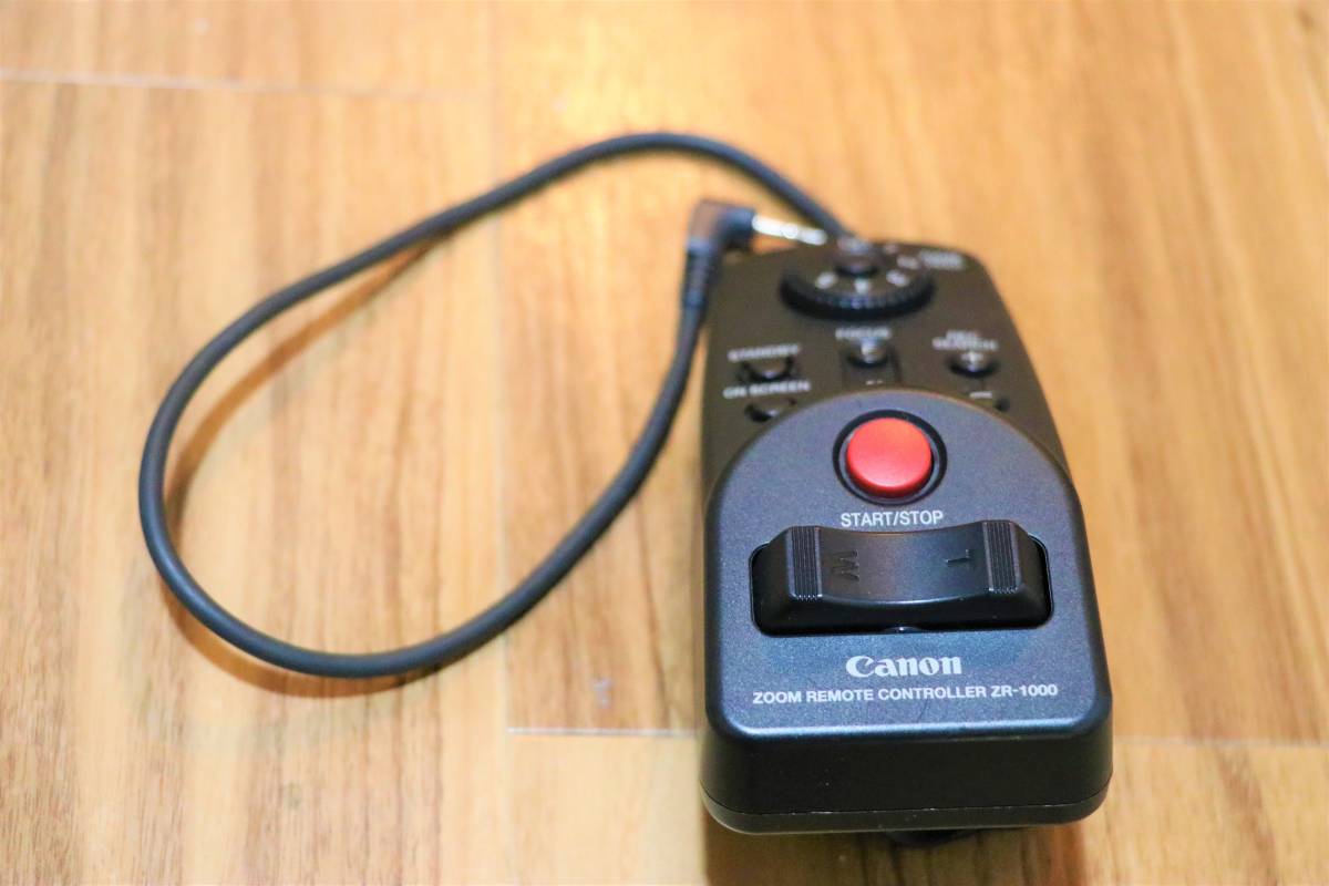 ジャンク】Canon ZR-1000 ズームリモートコントローラー キヤノン