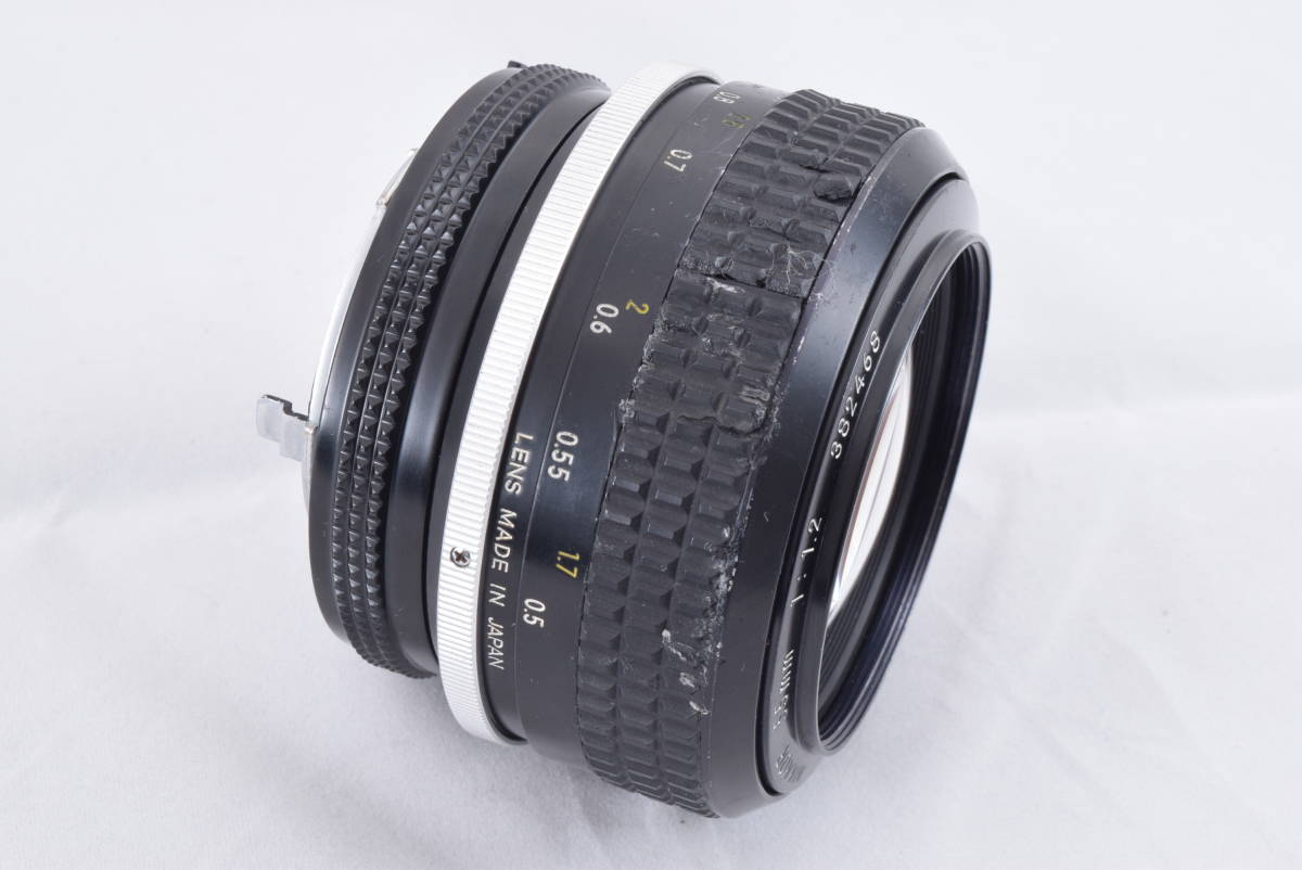 Nikon ニコン Ai Nikkor 55mm 1:1.2 単焦点 Fマウント 大口径レンズ