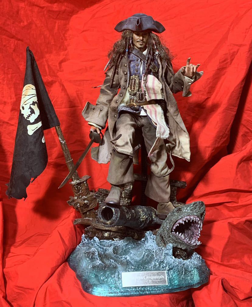 未開封品 ホットトイズ 脆く 1／6スケールフィギュア ジャック・スパロウ