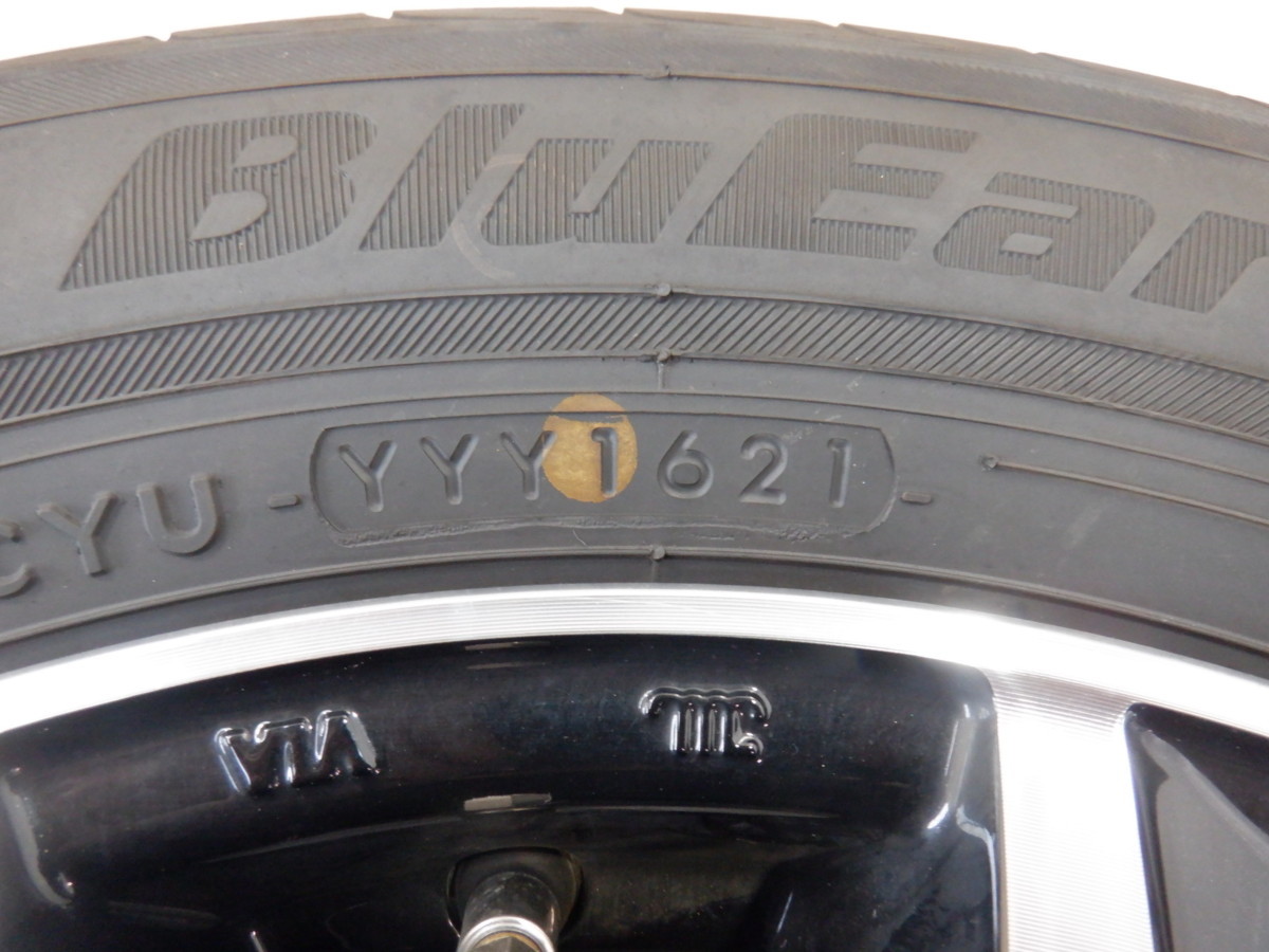 ☆21年製 バリ山 アクア☆ 4H 100 5.5J +42 15インチ
