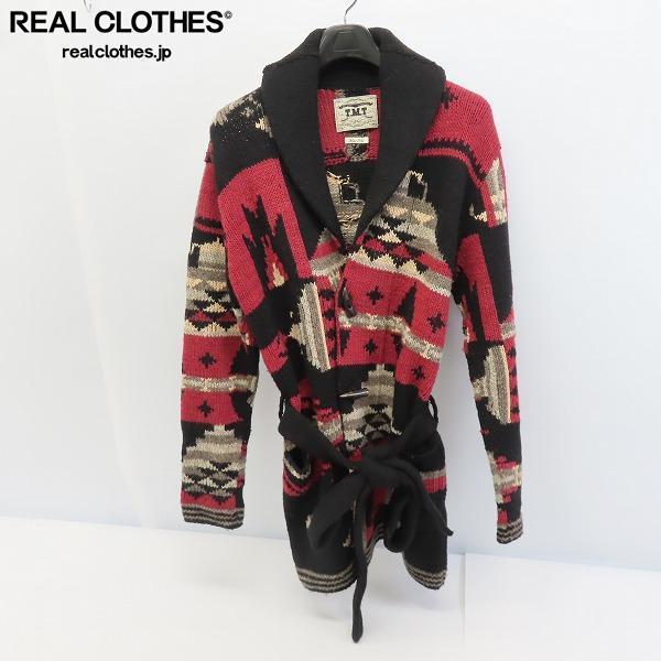  TMT/ティーエムティー ペルーハンドニット ネイティブパターンガウン/カーディガン/TKN-F1808/L /080(ジャケット、上着)｜売買されたオークション情報、yahooの商品情報をアーカイブ公開 - オーク 男性用