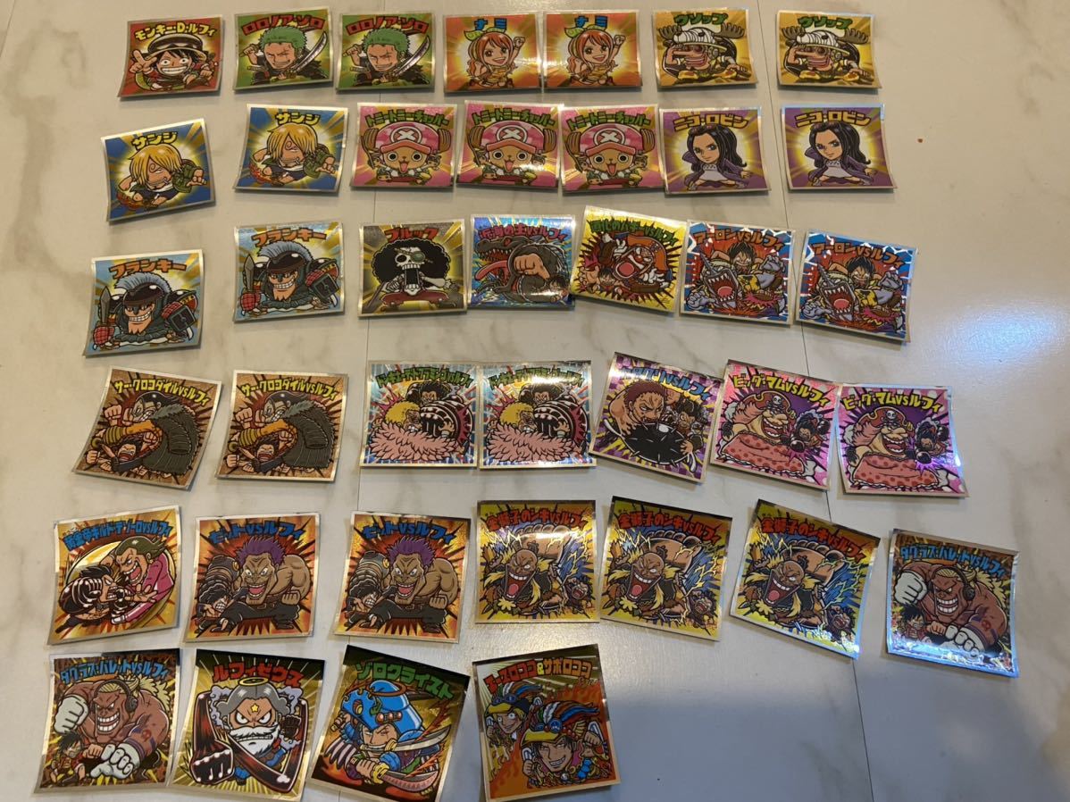 ワンピース ビックリマンシール ワンピースマン ビックリマンシール ビックリマンチョコ ビックリマン ビックリマン 売買されたオークション情報 Yahooの商品情報をアーカイブ公開 オークファン Aucfan Com