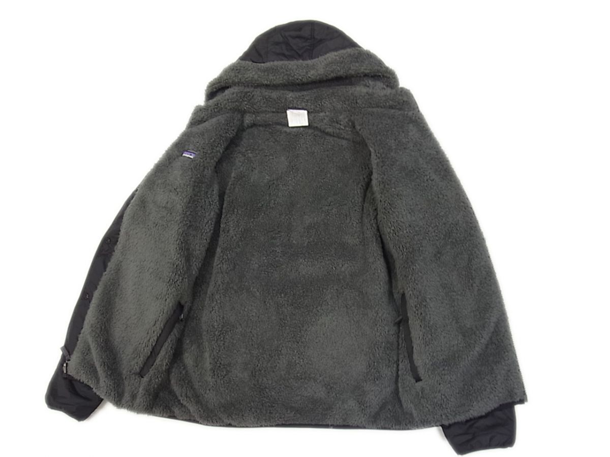 ◇パタゴニア リバーシブル パーカージャケット 裏ボア 中綿入り 