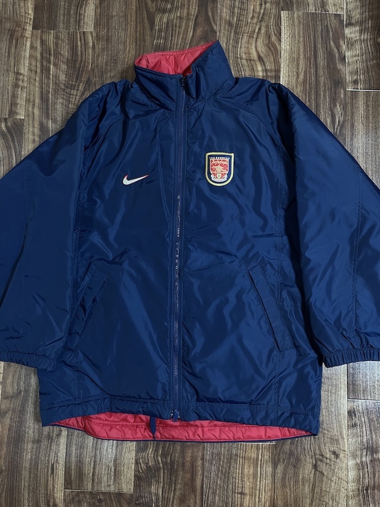 NIKE 銀タグ 90S NIKEアーセナル リバーシブルジャケット サイズM 