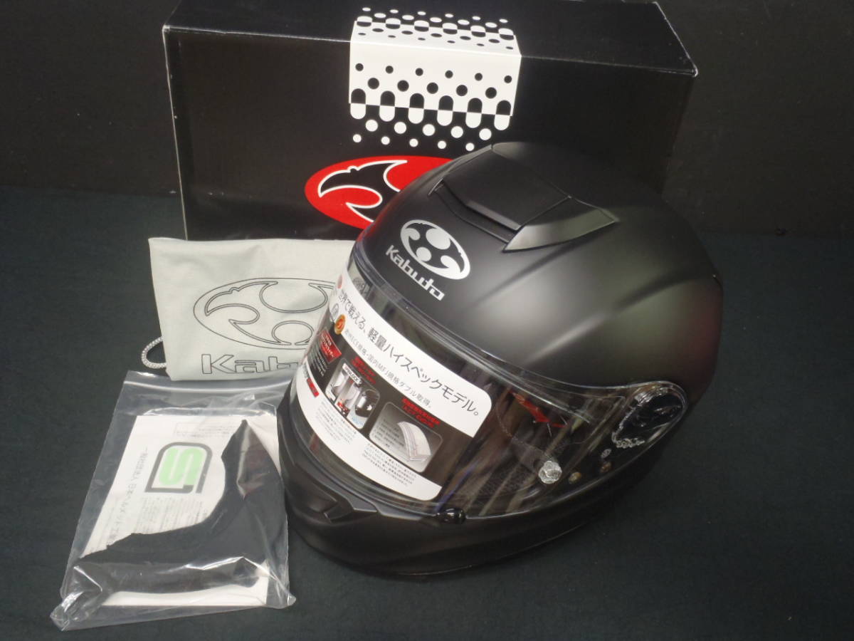 新品】KABUTO カブト RT-33 XLサイズ フラットブラック【付属品 新品】KABUTO カブト RT-33 XLサイズ フラットブラック【付属品